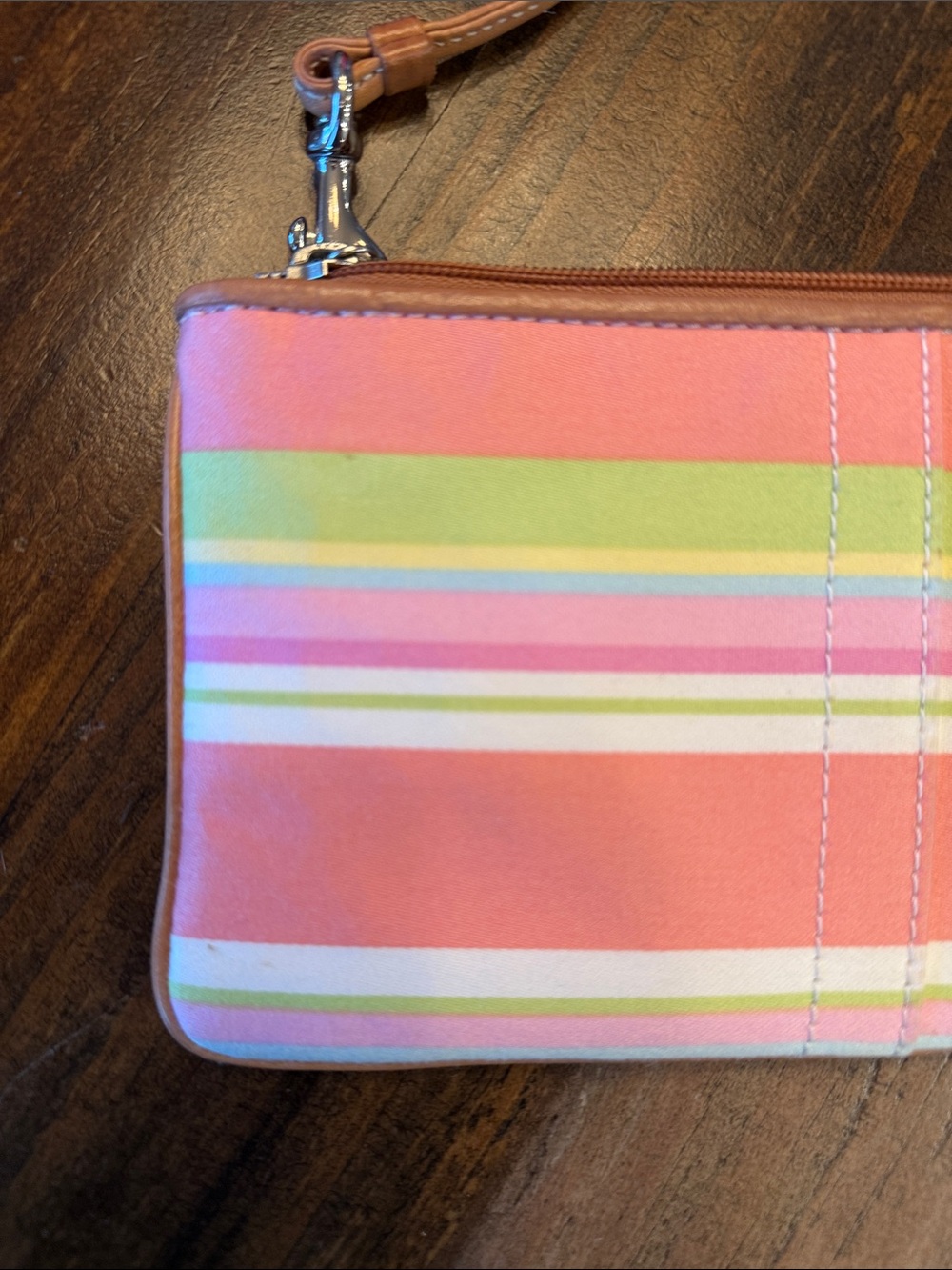 Coach Signature Hampton Stripped Wrislet. Barely used, minimal signs of wear - Picture 5 of 9